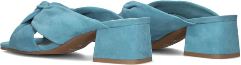 Lina Locchi Blauwe Pantoffels Blue Dames