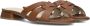 LINA LOCCHI Slippers Dames Led Knoop Slipper Maat: 38 Materiaal: Leer Kleur: Bruin - Thumbnail 2