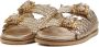 LINA LOCCHI Slippers Dames L1284 Maat: 39 Materiaal: Leer Kleur: Goud - Thumbnail 2