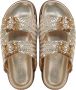 LINA LOCCHI Slippers Dames L1284 Maat: 39 Materiaal: Leer Kleur: Goud - Thumbnail 4