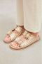 LINA LOCCHI Slippers Dames L1284 Maat: 39 Materiaal: Leer Kleur: Goud - Thumbnail 6