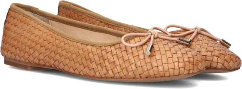 Lina Locchi Kameel Ballerina Flats Brown Dames