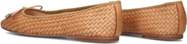 Lina Locchi Kameel Ballerina Flats Brown Dames