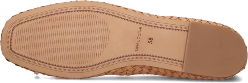 Lina Locchi Kameel Ballerina Flats Brown Dames