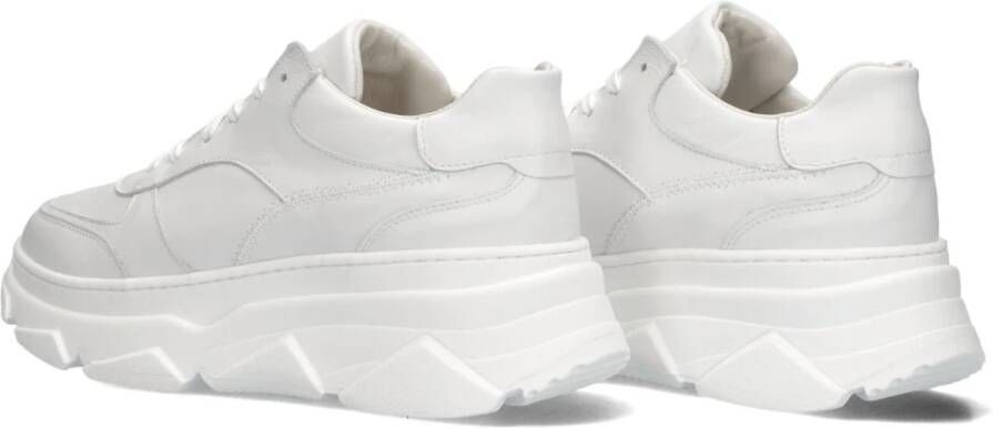 Lina Locchi Lage Sneakers Wit Leer White Dames