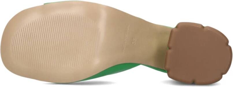 Lina Locchi Lime Slippers Stijlvol Comfortabel Green Dames