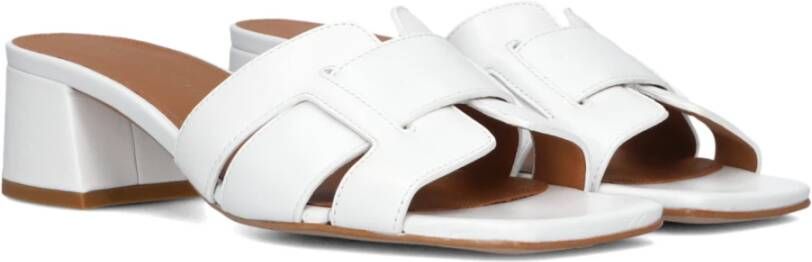 Lina Locchi Witte Pantoffels White Dames