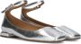 Lina Locchi 14639 Met Pr Ballerina's Ballarina Schoenen Instappers Dames Zilver - Thumbnail 2