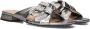 LINA LOCCHI Slippers Dames L1399 Maat: 41 Materiaal: Leer Kleur: Zilver - Thumbnail 2