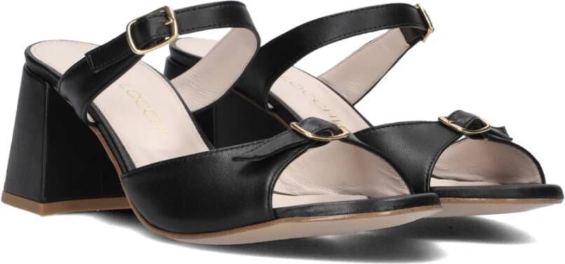 Lina Locchi Zwarte Sandalen Black Dames