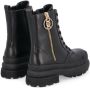 Liu Jo Leren Veterschoenen Black Dames - Thumbnail 12