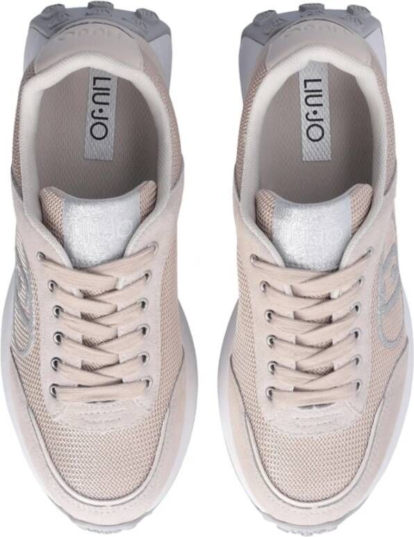 Liu Jo Beige Casual Damessneakers Beige Dames