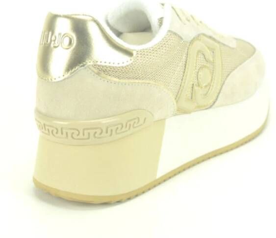 Liu Jo Beige Combi Runner Sneakers Beige Dames