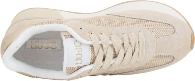 Liu Jo Beige Sneaker Casual Stijl Beige Dames