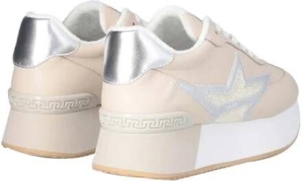 Liu Jo Beige Sneakers Elegant Stijl Beige Dames