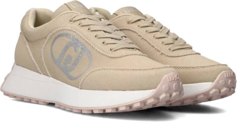 Liu Jo Beige Stijlvolle Sneakers voor Vrouwen Beige Dames