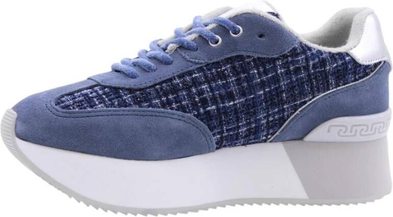 Liu Jo Casual Sneaker voor Mannen en Vrouwen Blue Dames