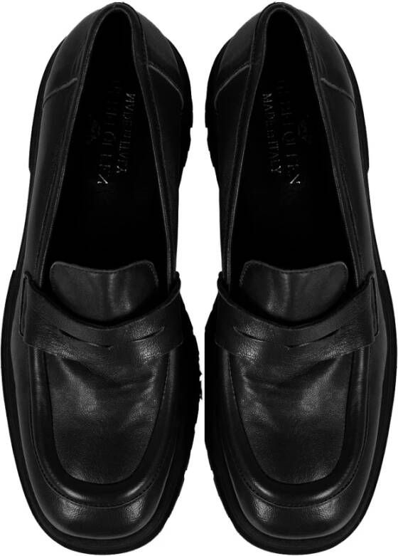 Liu Jo Comfortabele Instaploafers met Plateauzool Black Dames