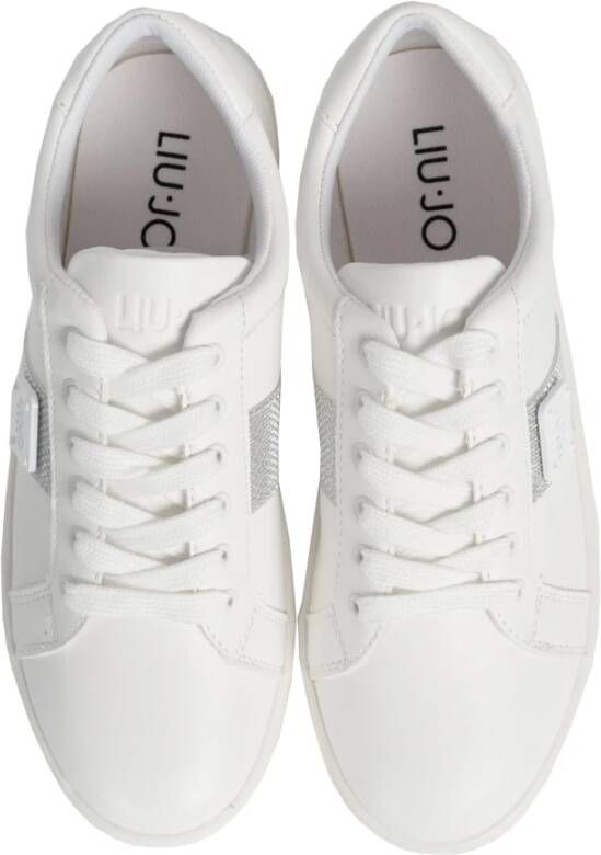 Liu Jo Comfortabele Veterschoenen White Dames