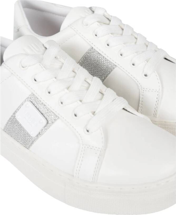 Liu Jo Comfortabele Veterschoenen White Dames