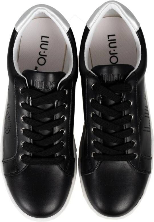 Liu Jo Comfortabele Vetersneakers Black Dames