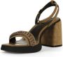 Liu Jo Denim Sandalen Gisele 04 Green Dames - Thumbnail 2