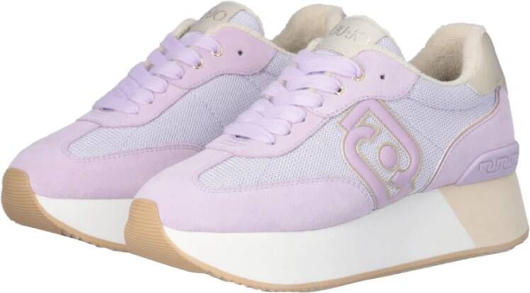 Liu Jo Dreamy 02 Lila Platform Sneakers Purple Dames