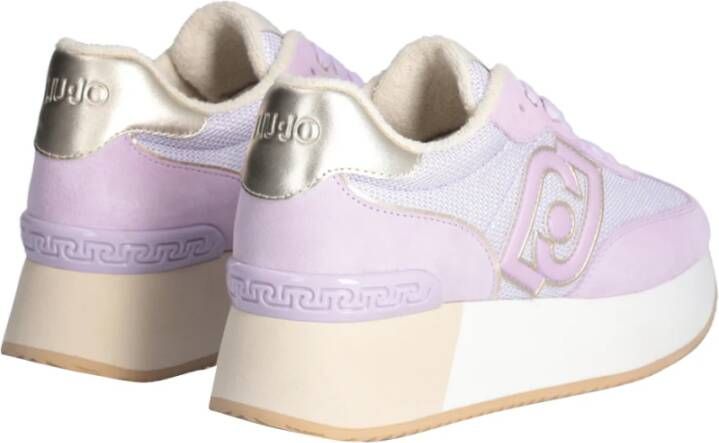 Liu Jo Dreamy 02 Lila Platform Sneakers Purple Dames