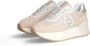 Liu Jo Dreamy 02 savana suède mesh sneakers Beige Dames - Thumbnail 8