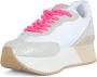 Liu Jo Glitter Platform Sneakers White Dames - Thumbnail 2