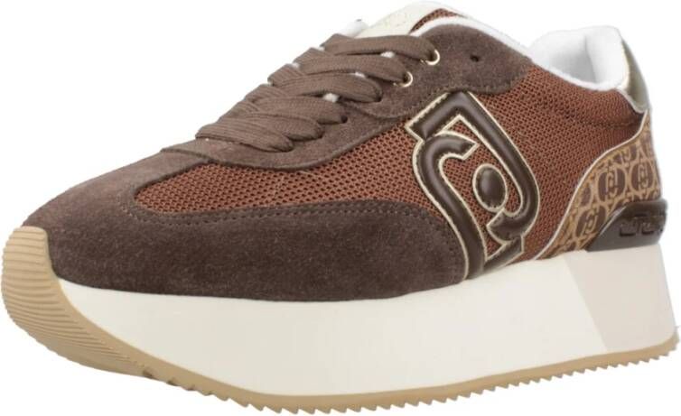 Liu Jo Dromerige Sneakers Brown Dames