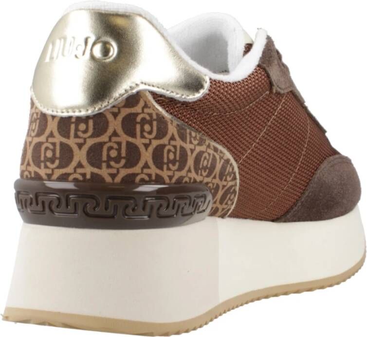 Liu Jo Dromerige Sneakers Brown Dames