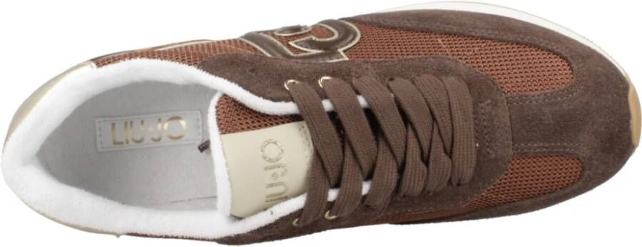 Liu Jo Dromerige Sneakers Brown Dames