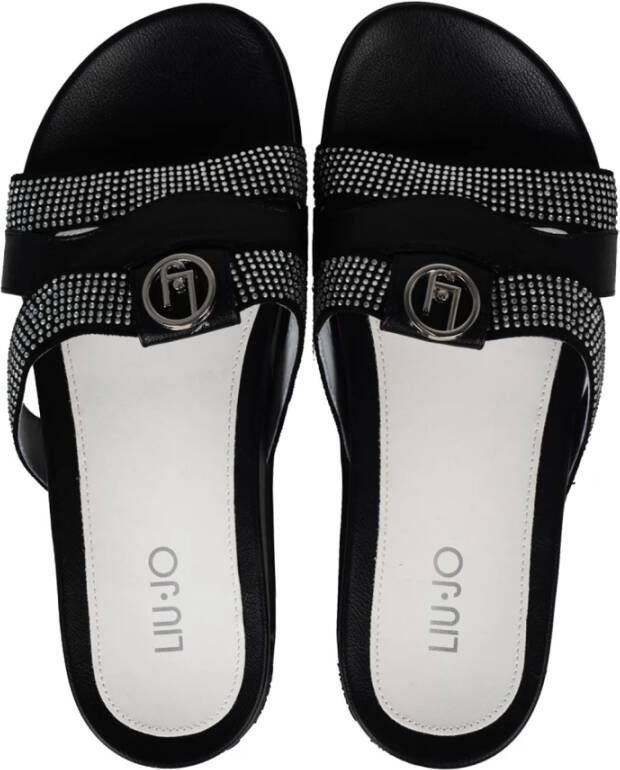 Liu Jo Elegante Slippers Black Dames