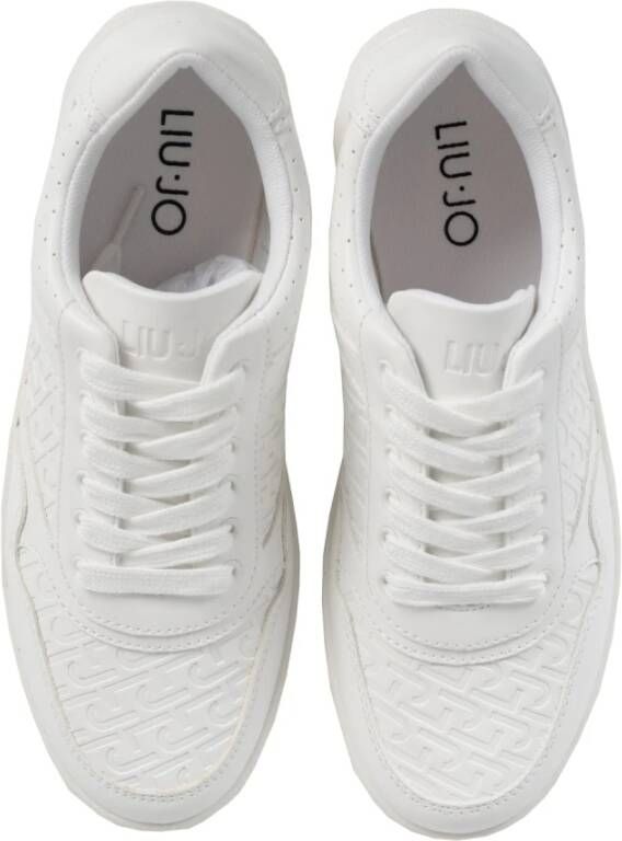 Liu Jo Elegante Veterschoenen White Dames