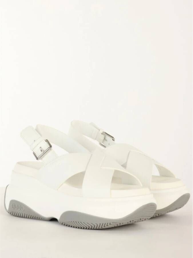 Liu Jo Flat Sandals Wit Dames