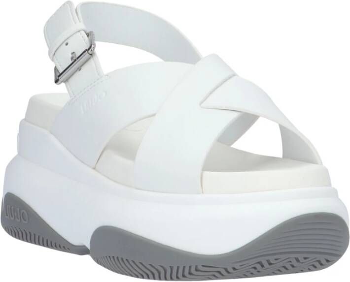 Liu Jo Flat Sandals Wit Dames