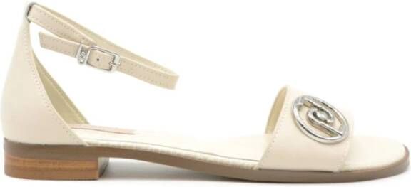 Liu Jo Flat Sandals Wit Dames