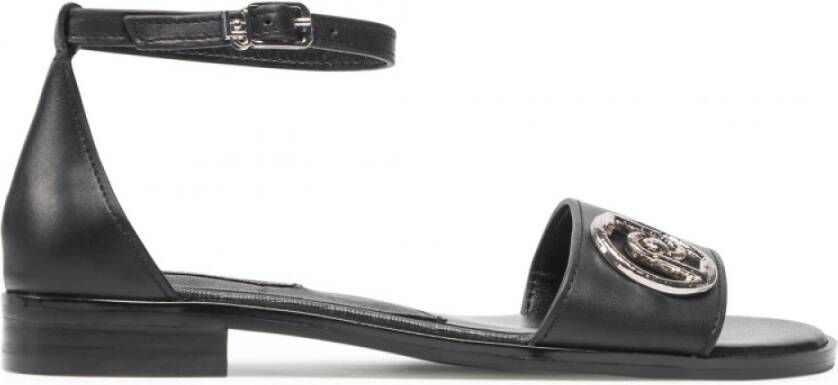 Liu Jo Flat Sandals Zwart Dames