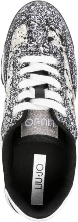 Liu Jo Glitter Panel Sneakers Gray Dames