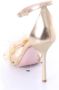 Liu Jo Hoge kwaliteit leren hoge hak sandalen Beige Dames - Thumbnail 2