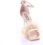 Liu Jo Hoge kwaliteit leren hoge hak sandalen Beige Dames - Thumbnail 5