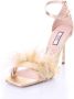 Liu Jo Hoge kwaliteit leren hoge hak sandalen Beige Dames - Thumbnail 6