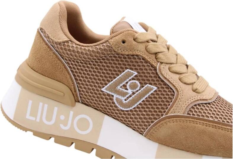 Liu Jo Hamming Sneaker voor een trendy look Brown Dames