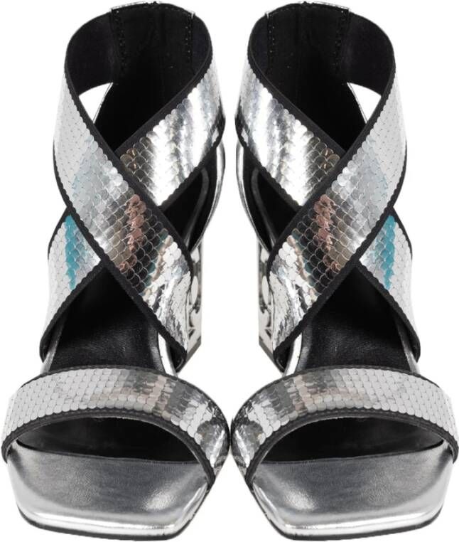 Liu Jo High Heel Sandals Gray Dames