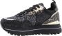 Liu Jo Dames Sneakers Maxi Wonder 01 Glitter Zwart - Thumbnail 39