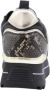 Liu Jo Dames Sneakers Maxi Wonder 01 Glitter Zwart - Thumbnail 41