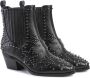 Liu Jo Studs Western Enkellaarzen Black Dames - Thumbnail 2