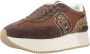 Liu Jo Hoge Top Dames Sneakers Synthetisch Brown Dames - Thumbnail 8