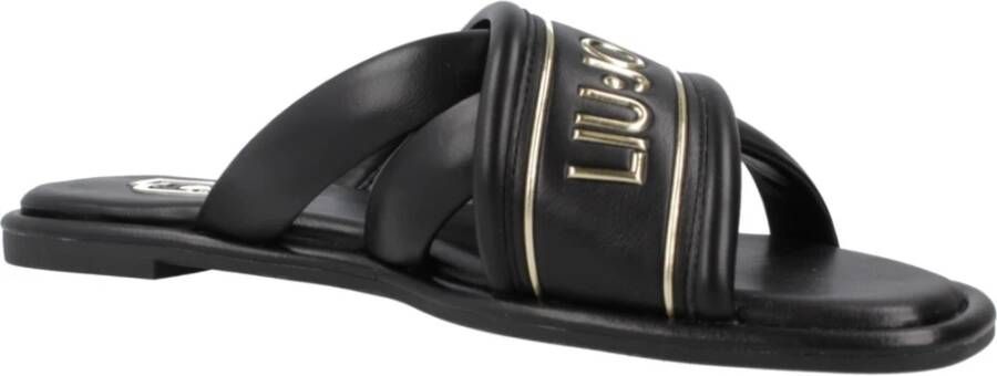 Liu Jo Irene Slipper Sliders Black Dames